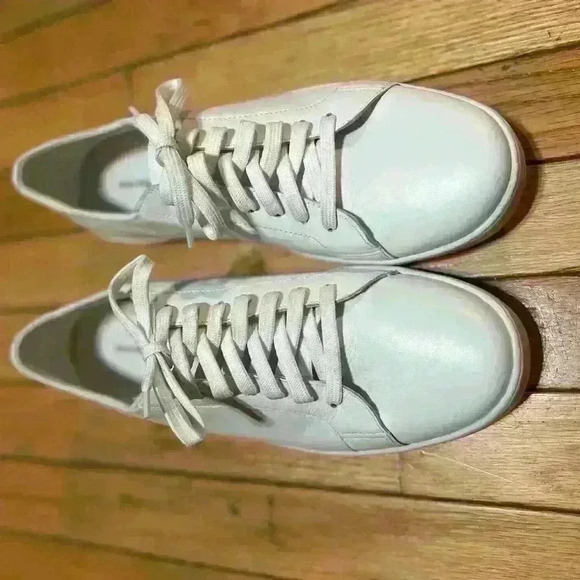 Hush Puppies Bounce Plus Sneakers Women’s 10 White Casual Lace Up Side Logo - Picture 6 of 6